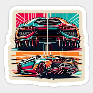 Lamborghini Aventador Sticker